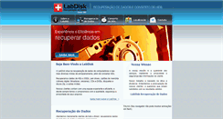 Desktop Screenshot of labdisk.com.br
